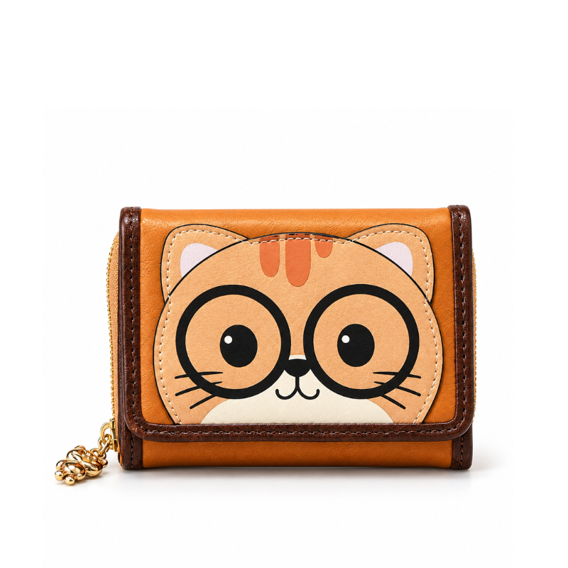 Cute Cat Print Women’s Wallet