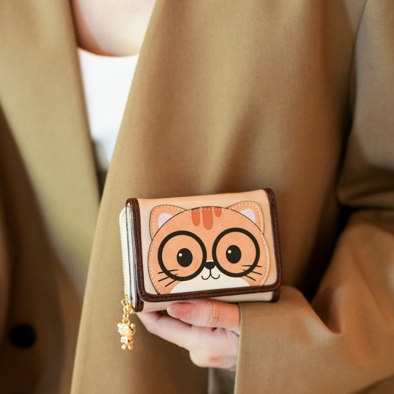 Cute Cat Print Women’s Wallet