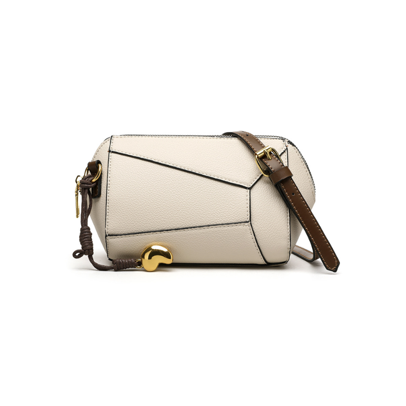 Retro Geometric Crossbody Bag