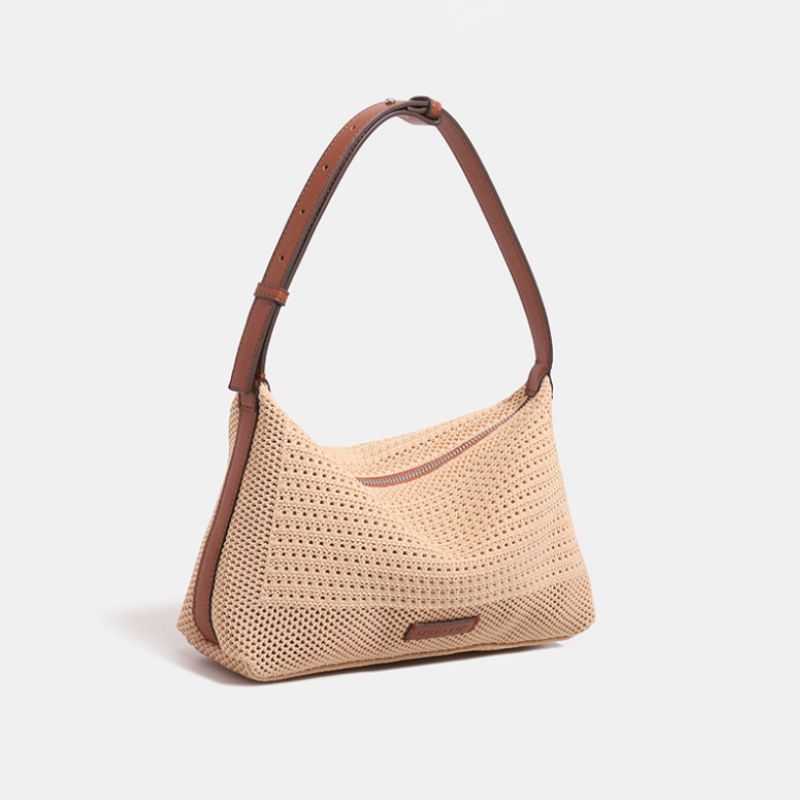 Coastal Knit Shoulder Bag