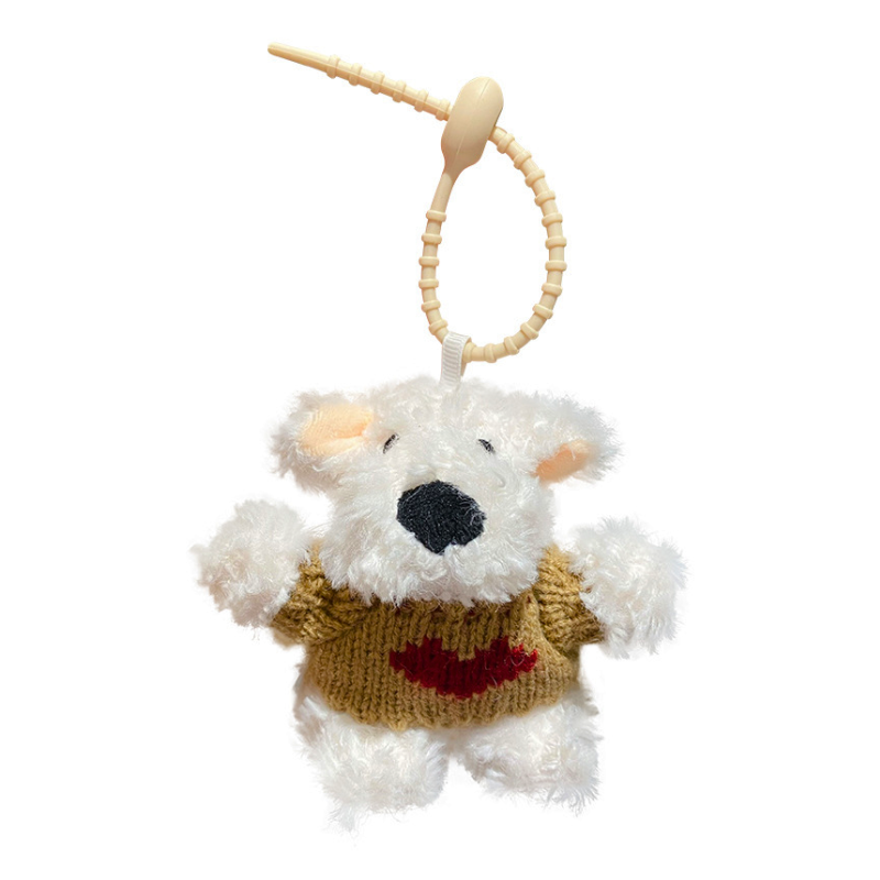 Cute Puppy Love Bag Charm