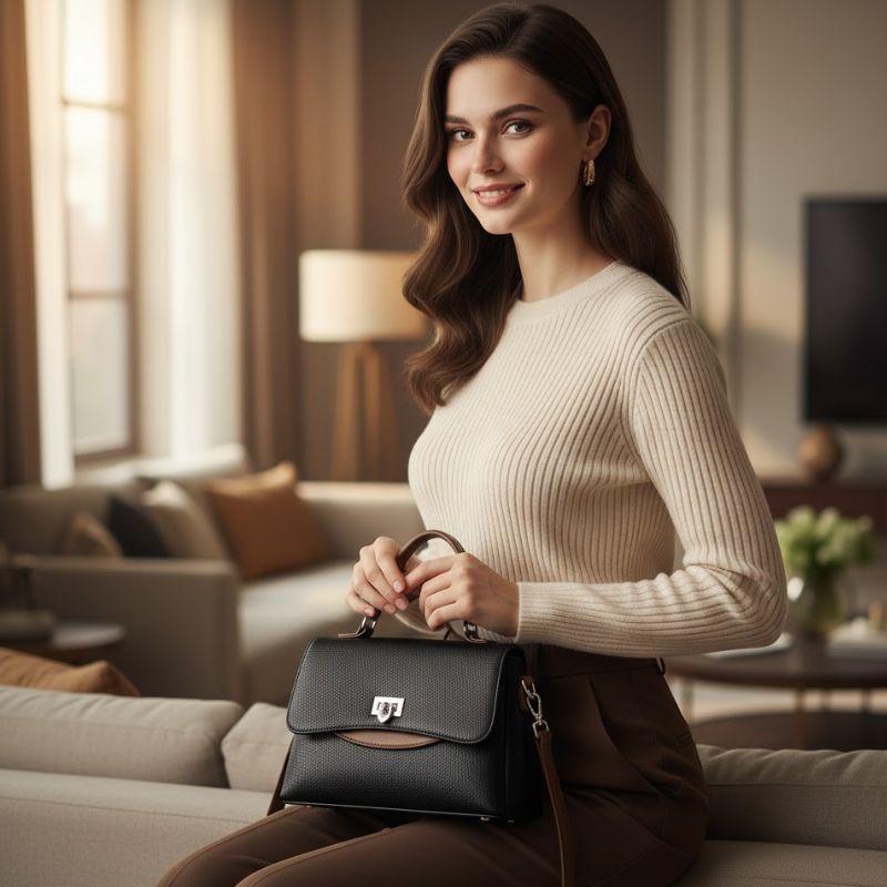 Elegant Niche Versatile Fashion Handbag For Women