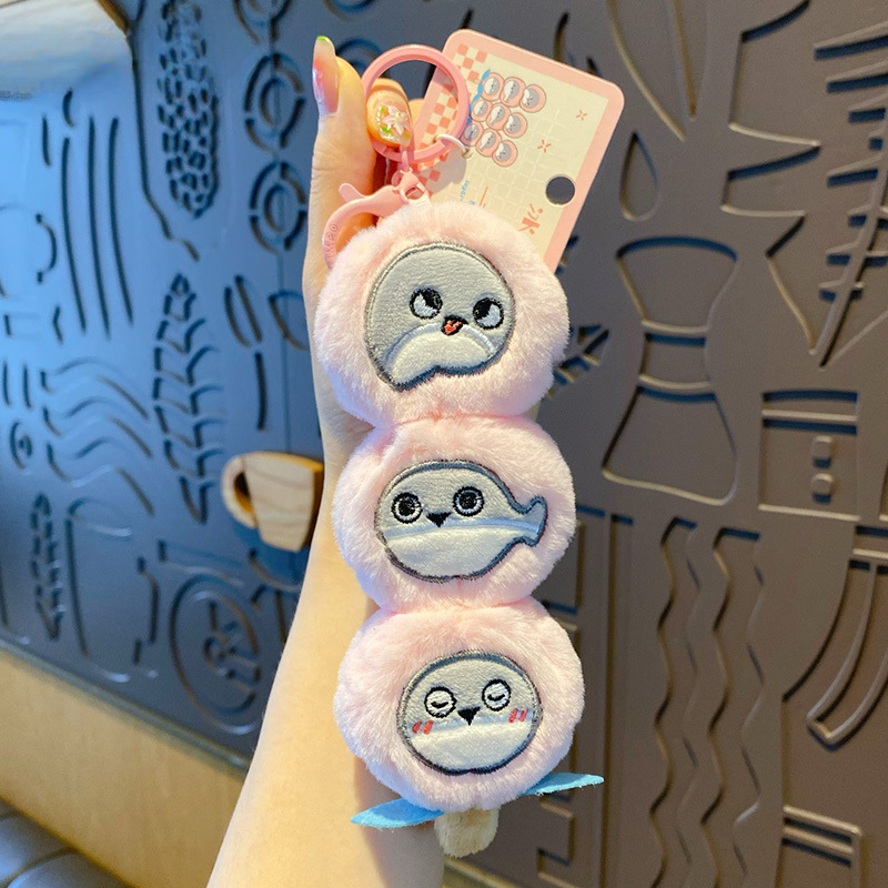 Cute Panda and Turtle Candied Haws Bag Charm