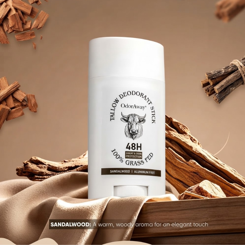 Grass-Fed Tallow Deodorant Stick