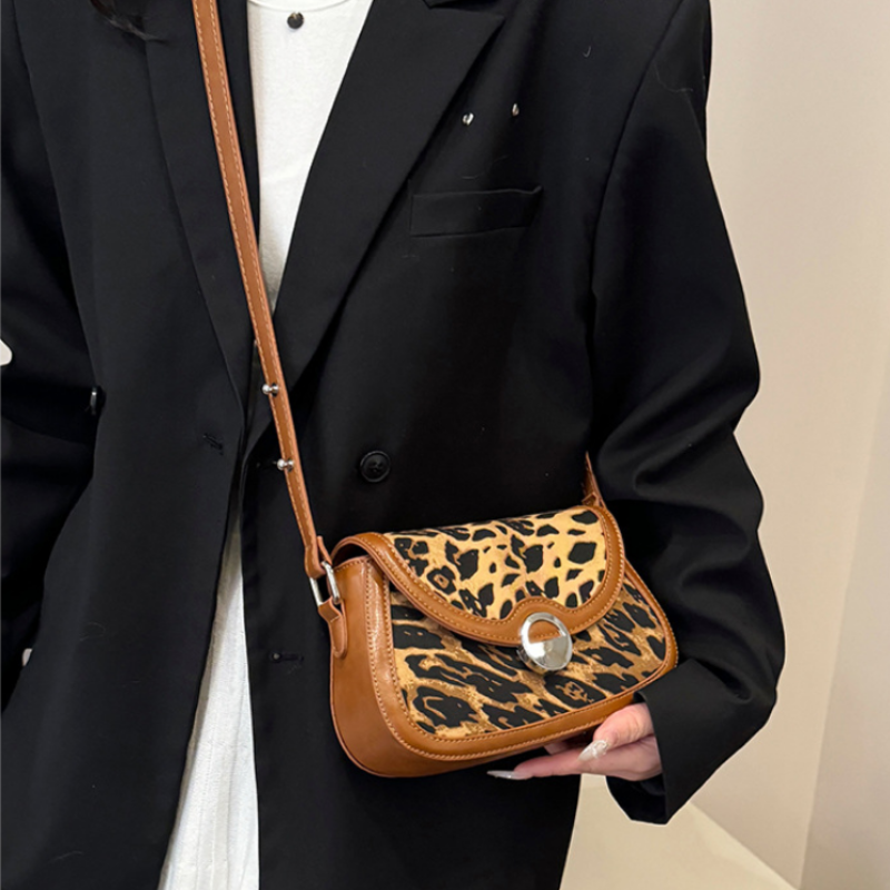 Leopard Luxe Shoulder Bag