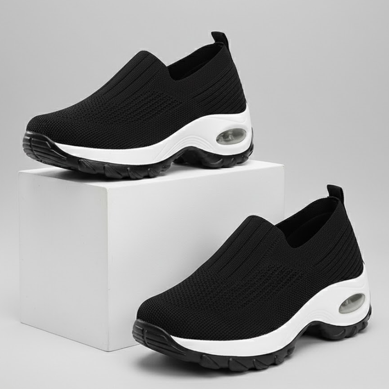 Breathable Slip-On Mesh Walking Casual Shoes
