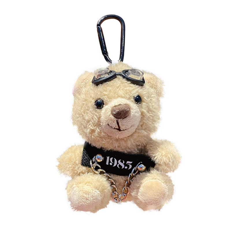 Cute Cartoon Plush Bear Bag Charm