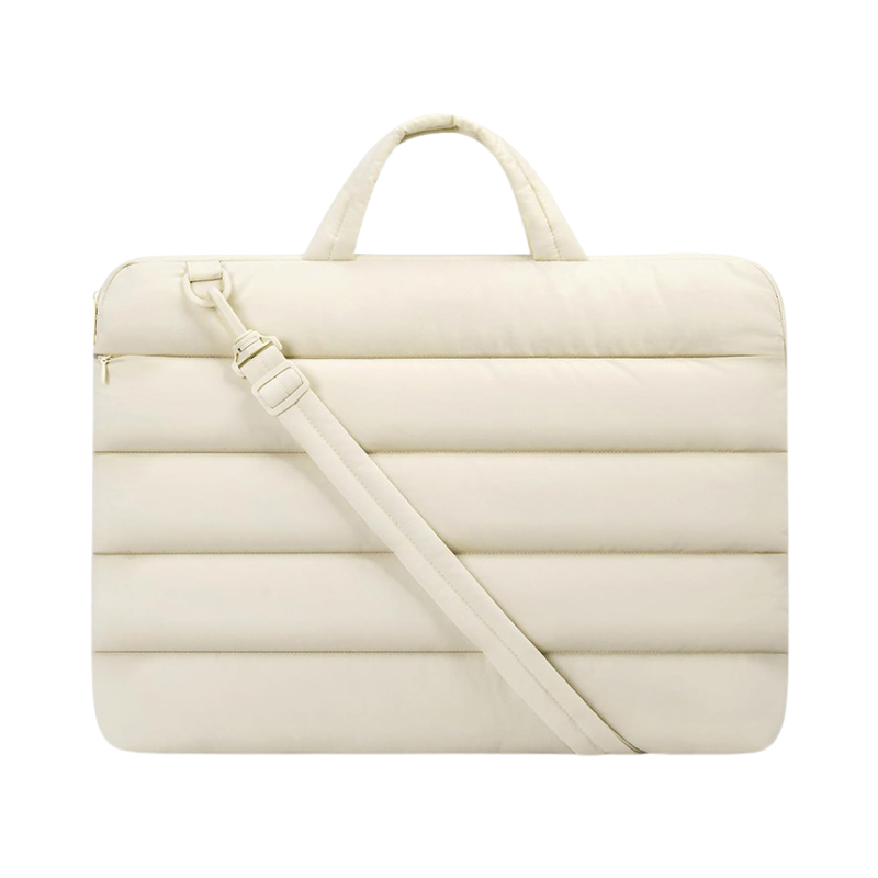 Fluffy Laptop Bag With Adjustable Strap