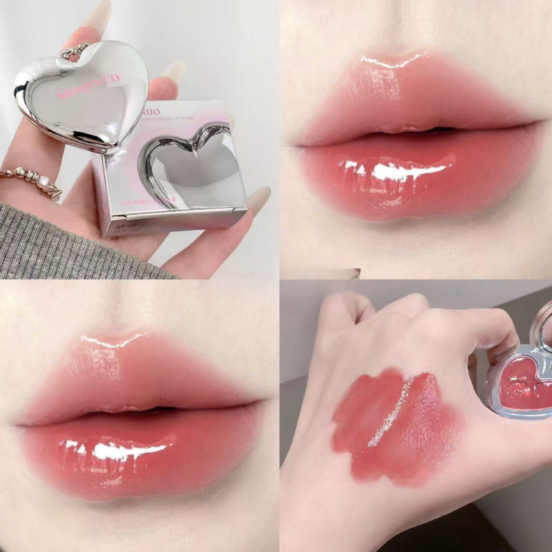 Heart-Shaped Gloss Lip Balm