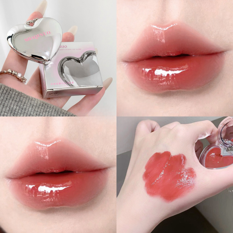 Heart-Shaped Gloss Lip Balm