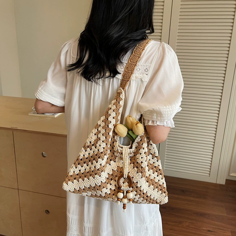 Boho Weave Shoulder Bag
