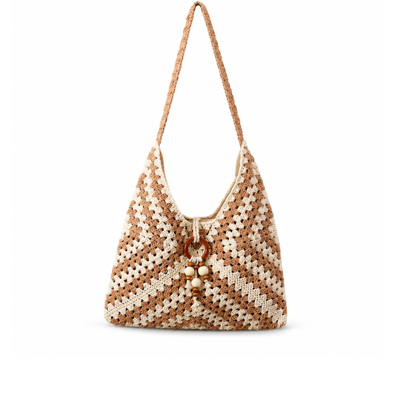 Boho Weave Shoulder Bag