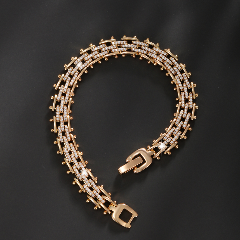Urban Iced Zircon Cuban Bracelet