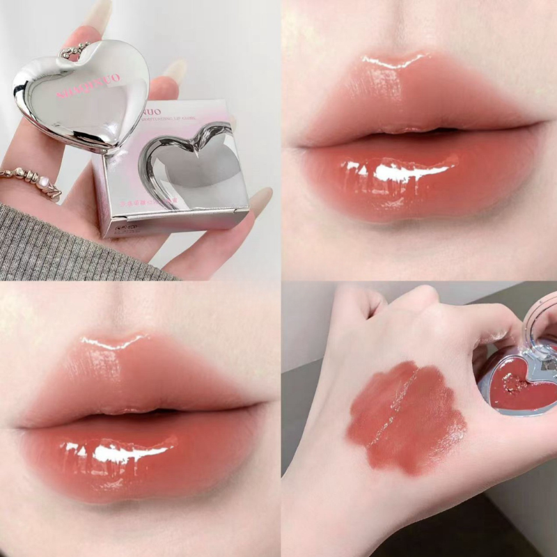 Heart-Shaped Gloss Lip Balm