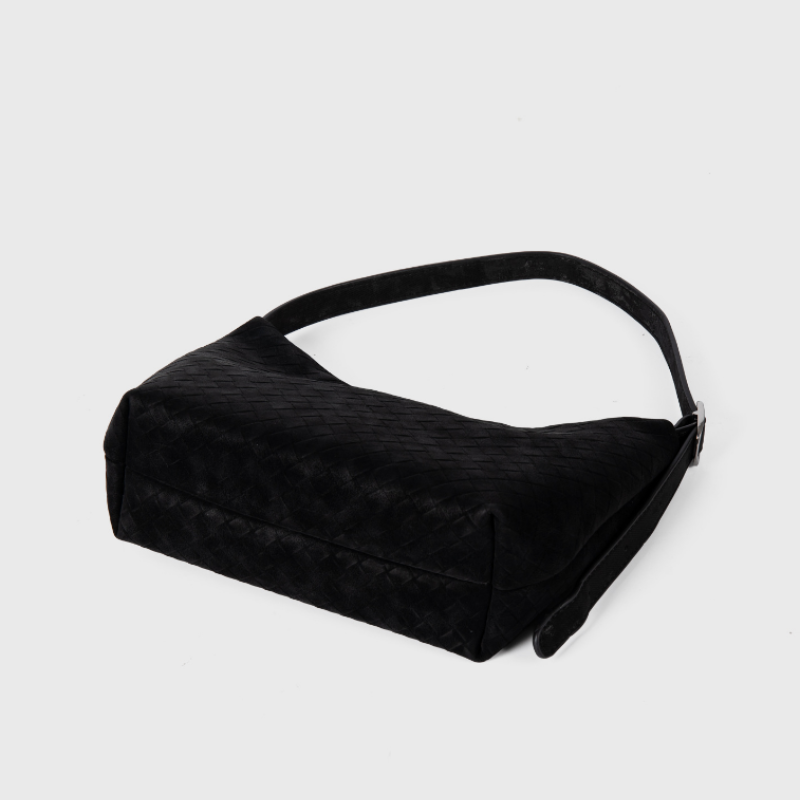 Luna Weave Shoulder Bag