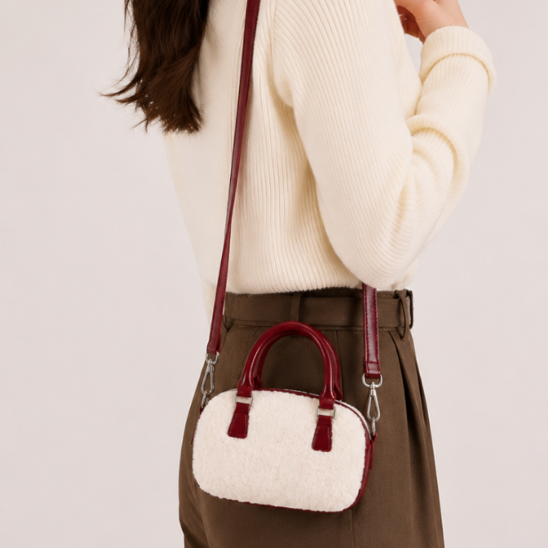 Stylish Trendy Furry Handbag