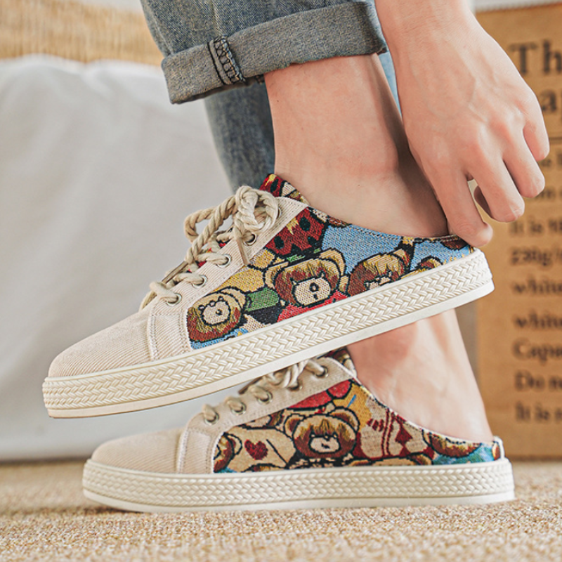 Canvas Breeze Summer Slip On Loafers