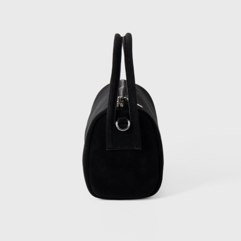 Suede Pillow Handbag