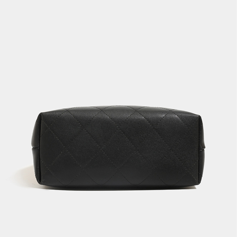 High-End Suede Chain Bucket Bag