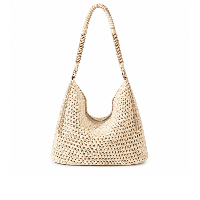 Coastal Woven Shoulder Bag