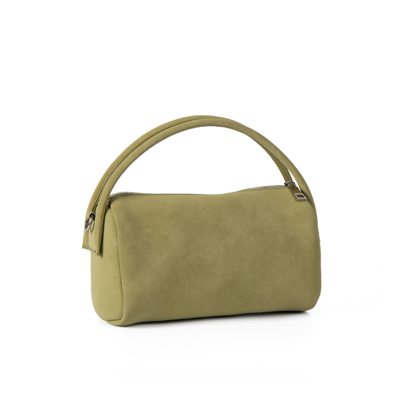 Suede Pillow Handbag