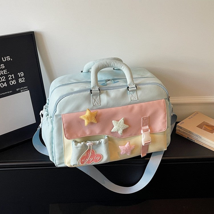Contrast Carry Women’s Travel Shoulder Bag