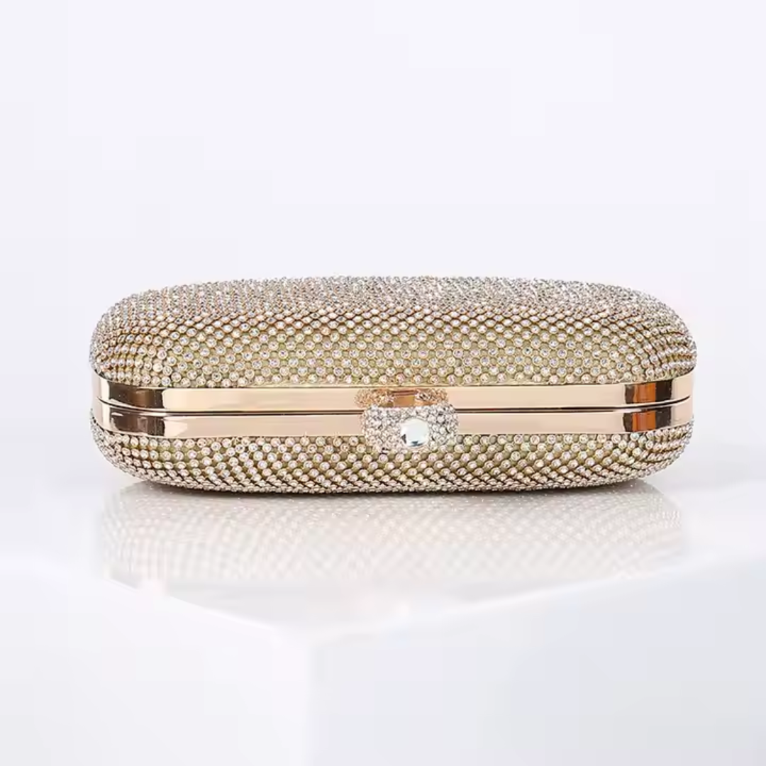 Diamond Gleam Evening Clutch