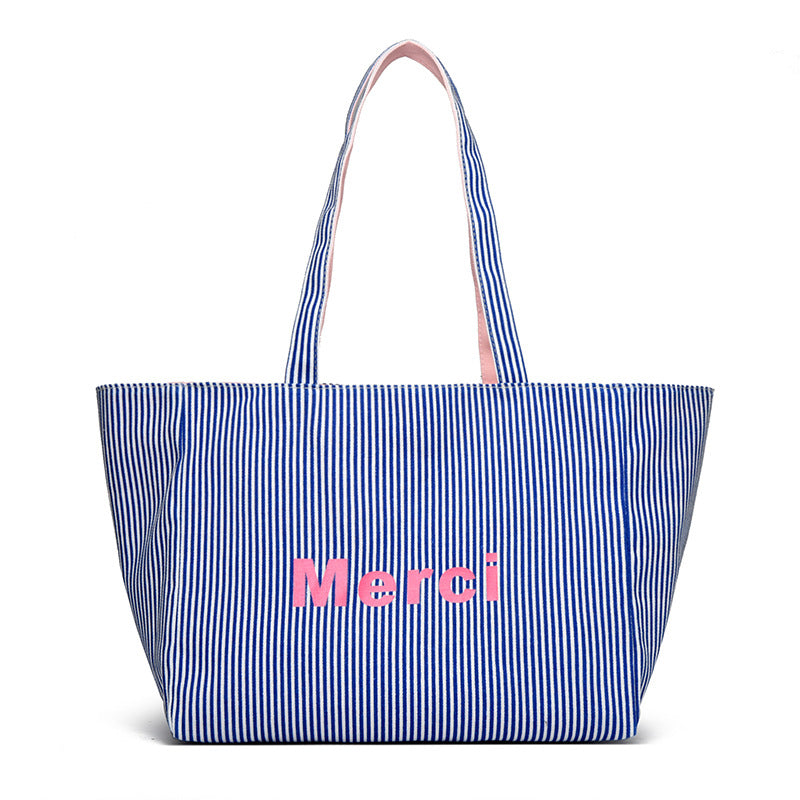 ColorWave Women’s Canvas Tote Bag
