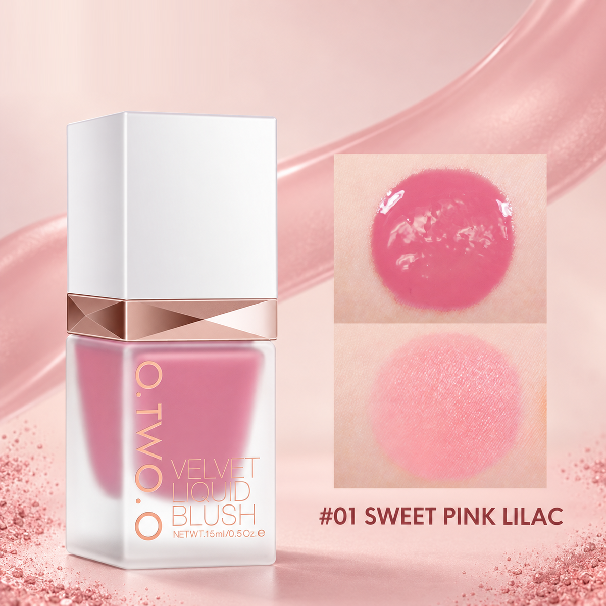 VelvetFlush Silky Liquid Blush