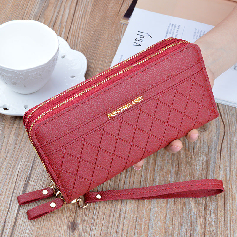 Dual Zip Elegance Wallet