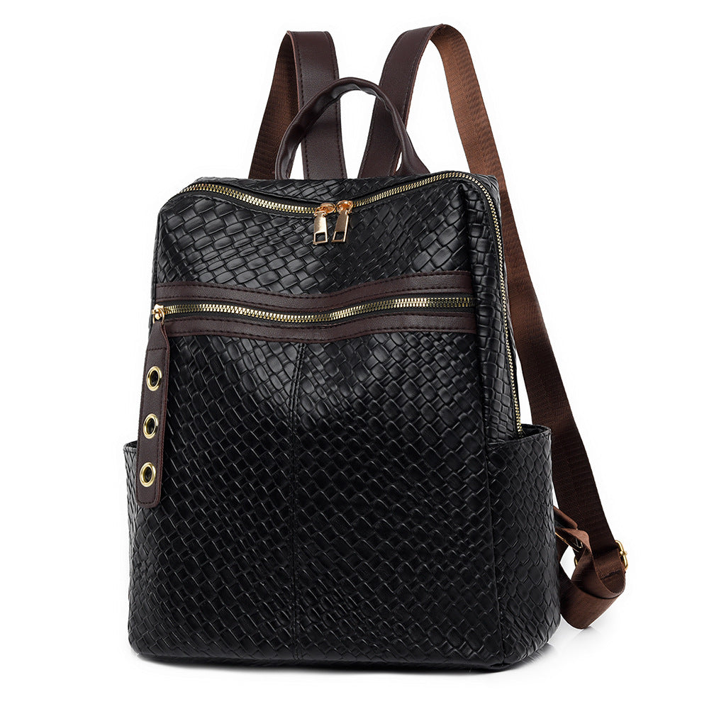 Luxe Weave Backpack