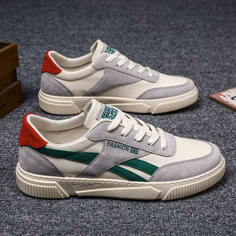 Men's Sporty Paneled Low-Top Lifestyle Sneaker