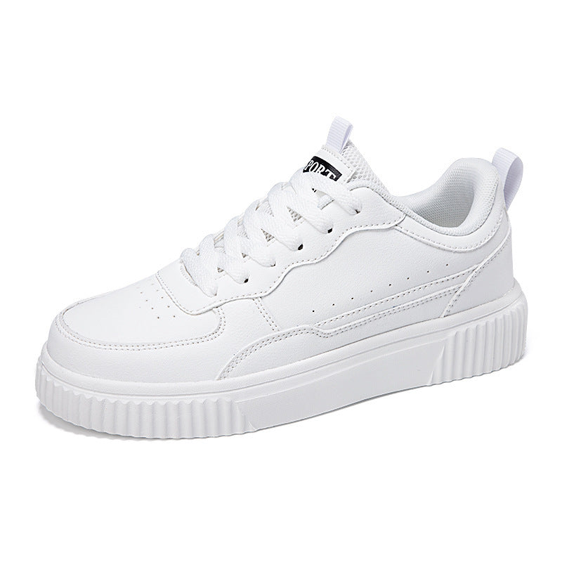 Unisex Breathable White Versatile Sneakers