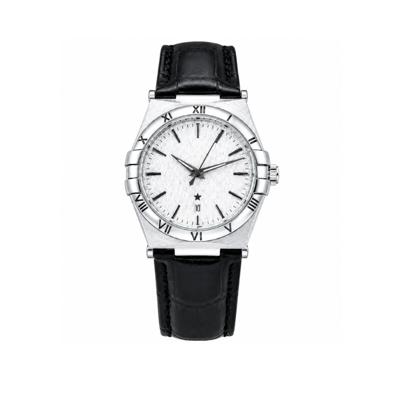Slim Gold Date Watch