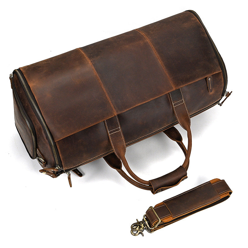 Heritage Voyager Leather Duffle Bag