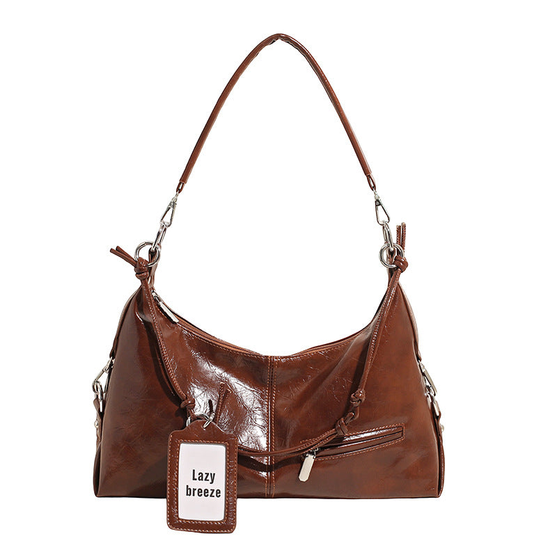 Vintage Gloss Shoulder Bag