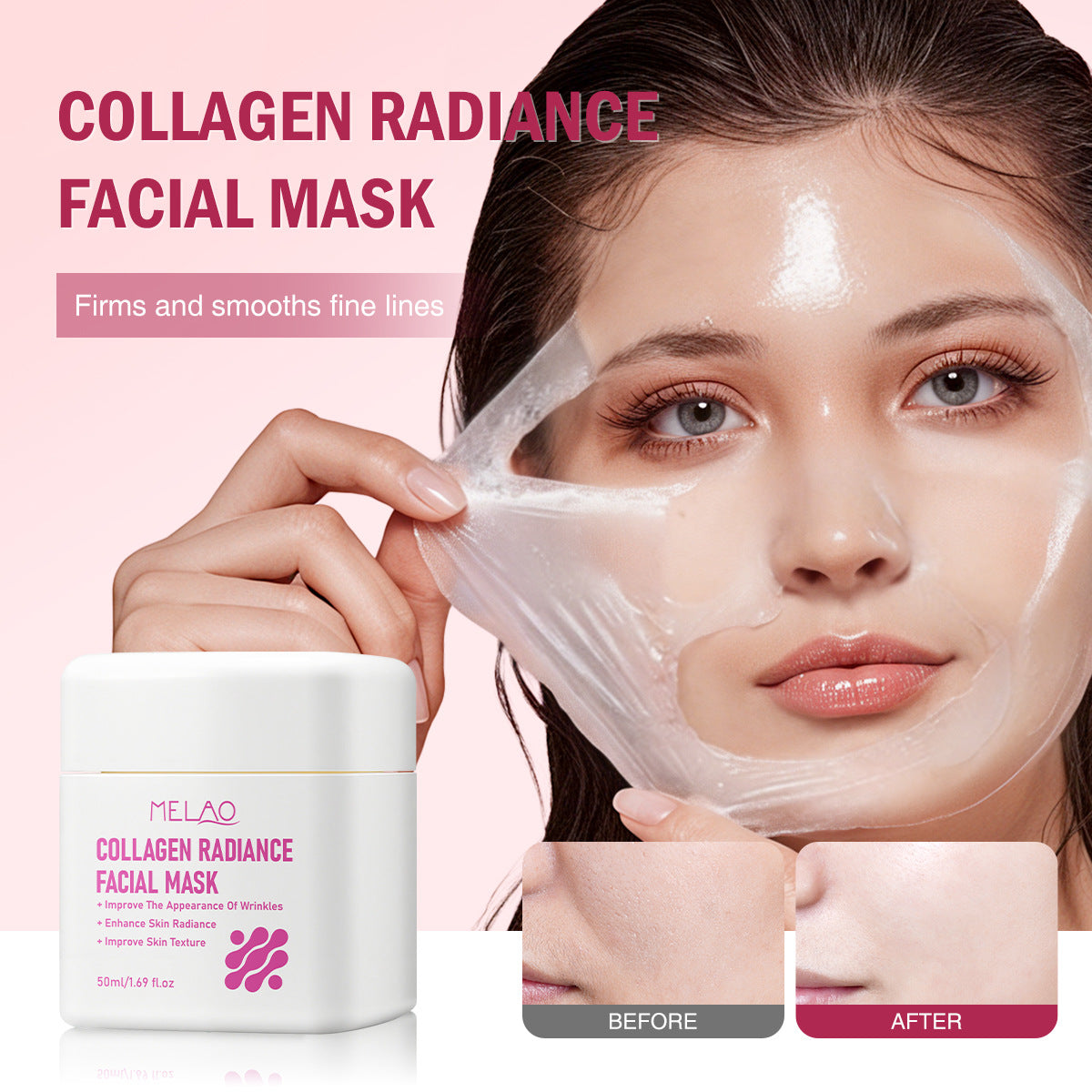Collagen Radiance Hydrating Facial Mask