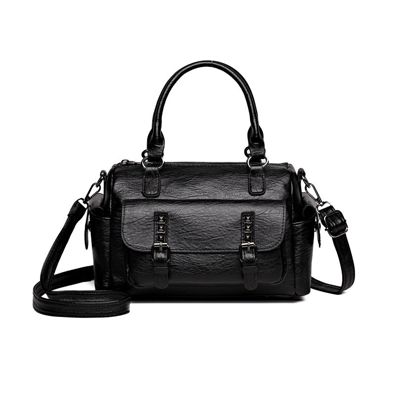 Retro Large Capacity  Shoulder Crossbody Bag