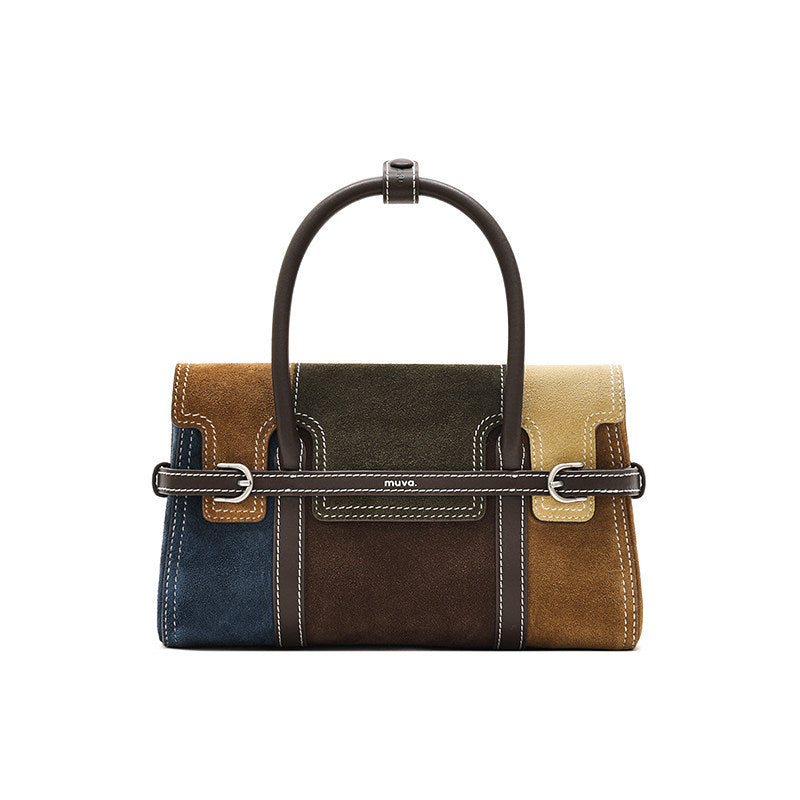 Colorblock Structured Handbag