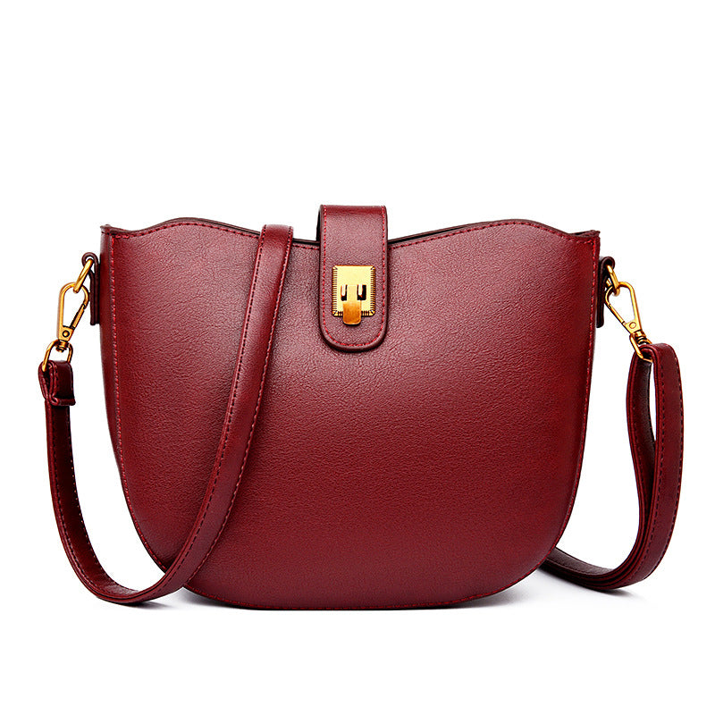 Classic Buckle Shoulder Bag