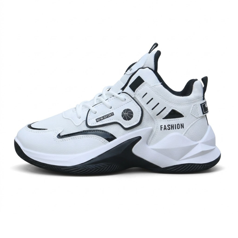Men's Professional Padded High-Top Sport Runner Shoes