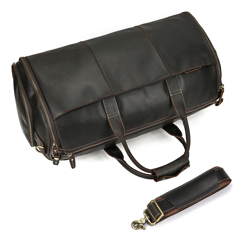Heritage Voyager Leather Duffle Bag