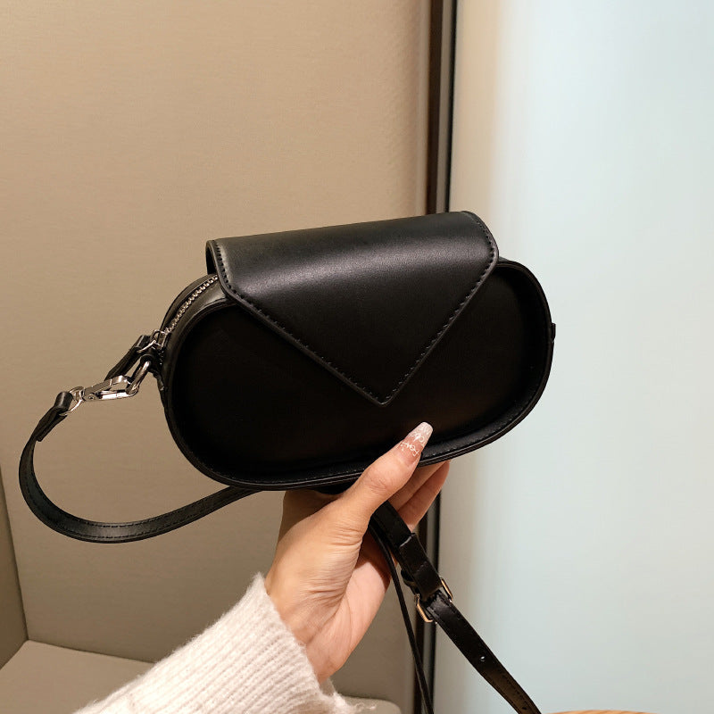 Casual Style PU Leather Mini Shoulder Bag