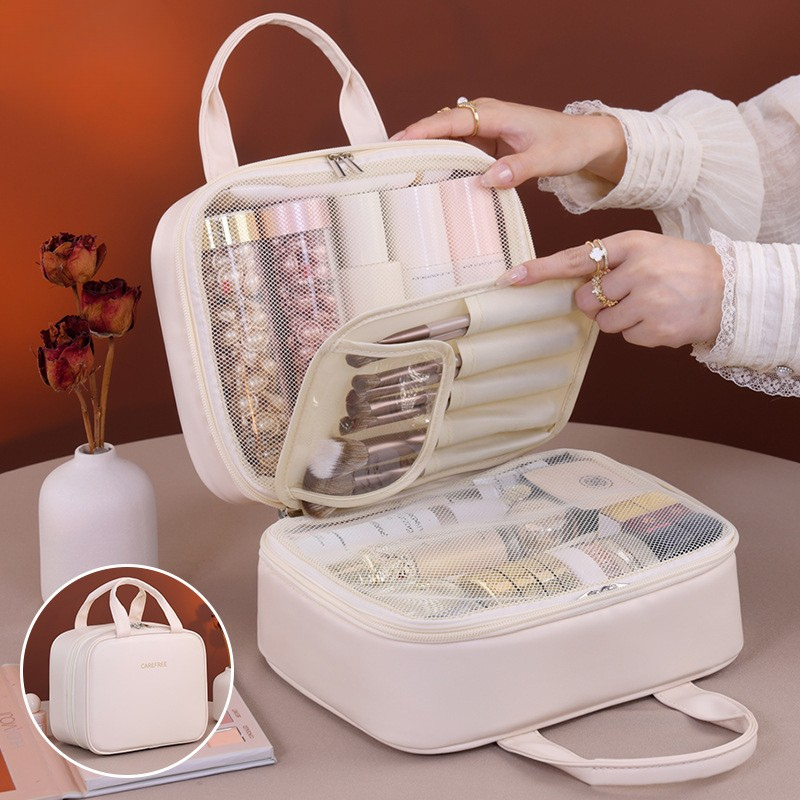 The Luxe Large-Capacity Cosmetic Bag