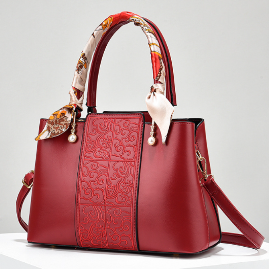 Red Wedding  Handbag for Bride and Mother