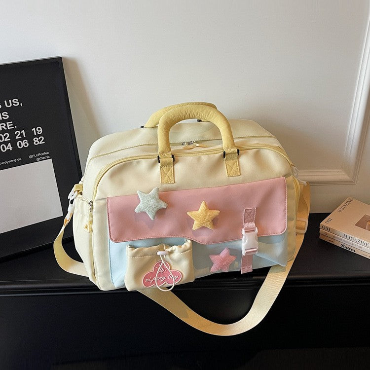 Contrast Carry Women’s Travel Shoulder Bag