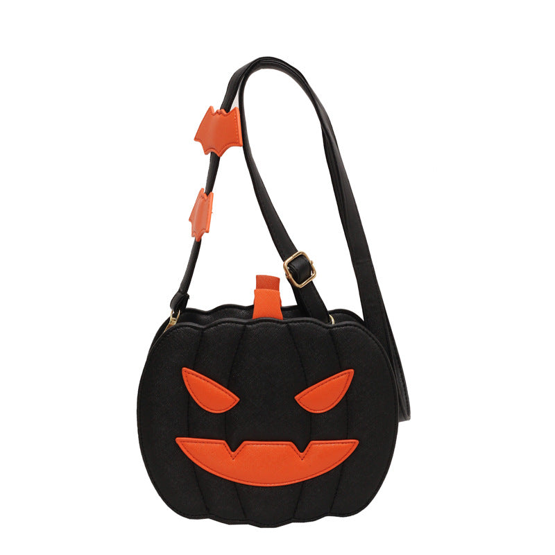 Quirky Pumpkin Women’s Halloween Shoulder Bag