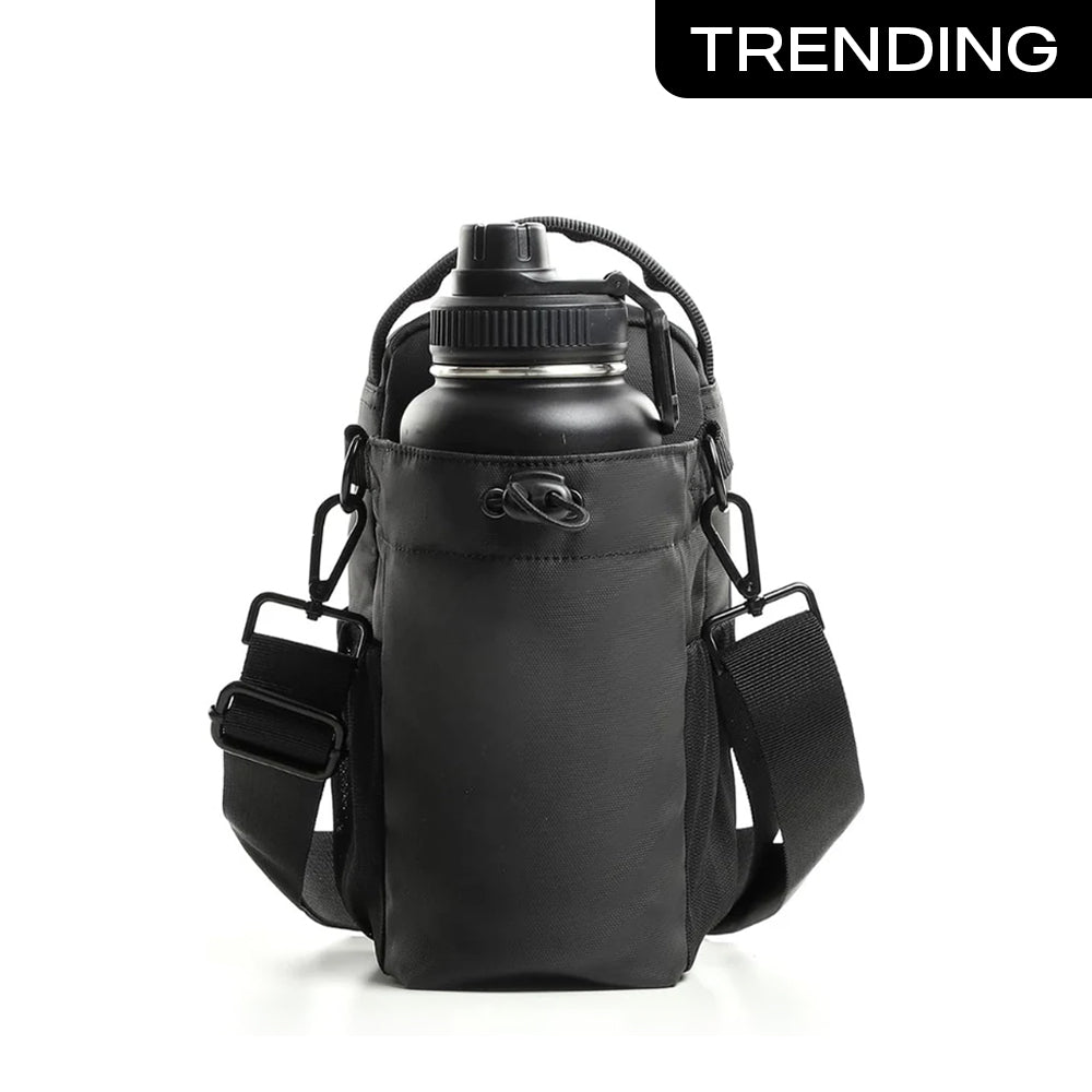Gym Crossbody Water Bottle Bag