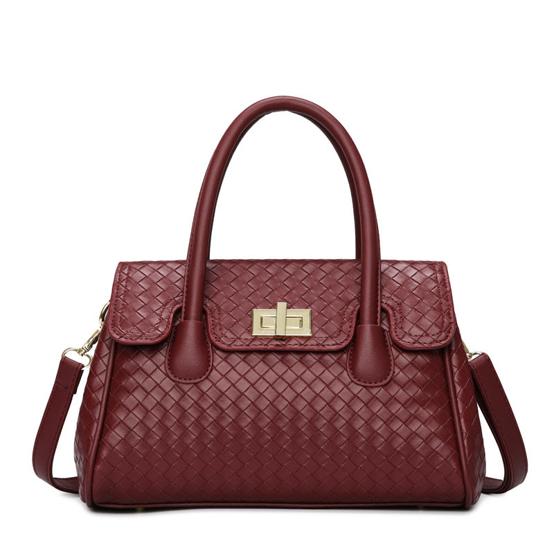 Timeless Weave Elegance Handbag