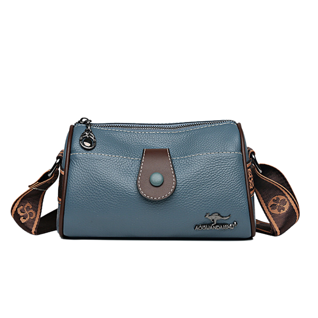 First Layer Cowhide Retro  Shoulder Messenger Bag